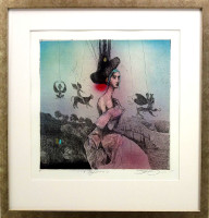 Katarína Vavrová - Tajomná - grafika